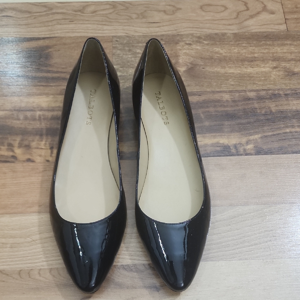 Black Pattent Leather Loafers